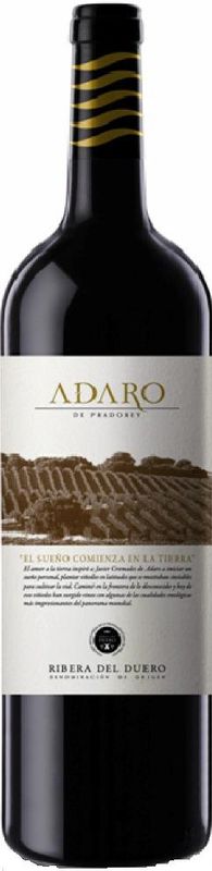 Flasche Adaro de PradoRey Crianza Ribera del Duero DO Real Sitio de Ventosilla Burgos von Real Sitio de Ventosilla Burgos
