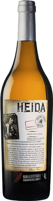 Flasche Heida AOC Chandra Kurt Collection Provins von Provins