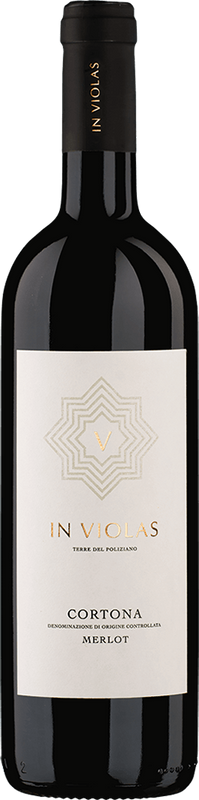 Flasche Merlot In Violas Cortona DOC Poliziano von Poliziano