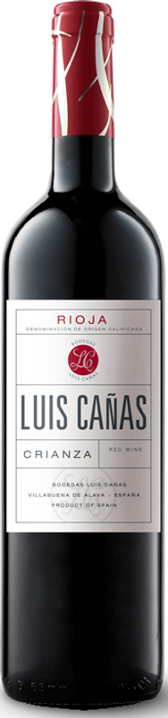 Bottiglia di Rioja Crianza DOCa Familia Luis Cañas di Familia Luis Cañas