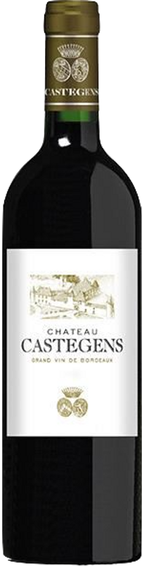 Flasche Château De Castegens Castillon Côtes De Bordeaux Château De Pitray von Château De Pitray