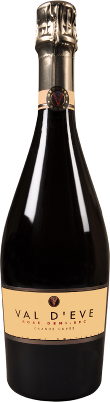 Flasche Val d'Eve Rosé 1/2 Sec Mousseux Ass. de Cepages Nobles Suisses Charles Rolaz / Hammel SA von Charles Rolaz / Hammel SA
