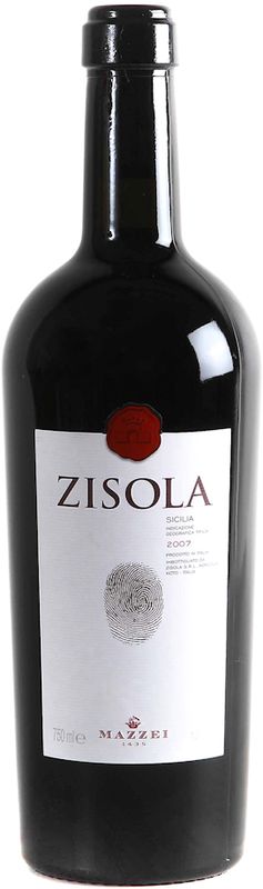 Bouteille de Zisola IGT Rosso Sicilia MAZZEI Marchesi Mazzei de Marchesi Mazzei