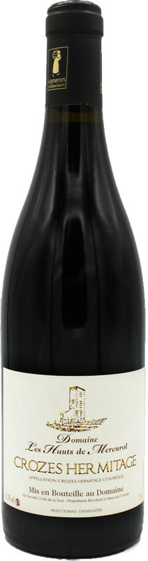 Bouteille de Crozes-Hermitage Domaine les Hauts de Mercurol de Domaine les Hauts de Mercurol