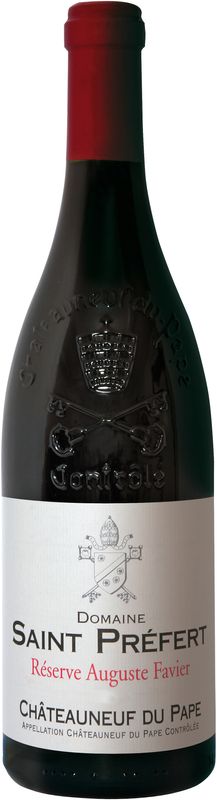 Bottle of Reserve Auguste Favier Chat.-du-Pape AOC Domaine St. Préfert from Domaine St. Préfert
