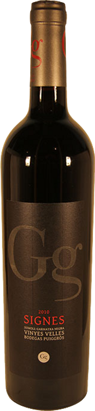 Bottle of Signes DO Bodegas Puiggros from Bodegas Puiggros