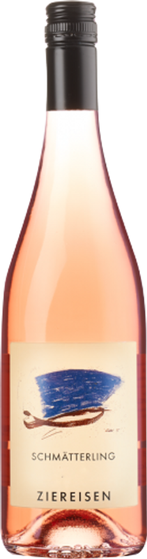 Flasche Rose Schmätterling Hanspeter Ziereisen von Hanspeter Ziereisen