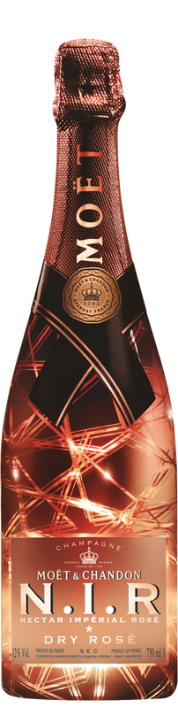 Bottle of Moët & Chandon Champagne N.I.R Nectar Impérial Rosé Dry Moët & Chandon from Moët & Chandon
