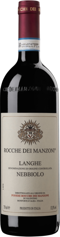 Flasche Nebbiolo Langhe DOC Rocche dei Manzoni von Rocche dei Manzoni