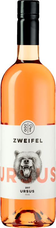 Flasche Ursus Rosé AOC Zweifel Weine von Zweifel Weine