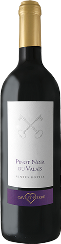 Flasche Les Cles de St-Pierre Pentes Roties Pinot Noir du Valais AOC Saint-Pierre von Saint-Pierre