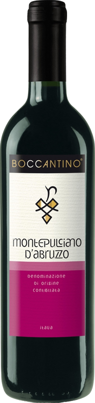 Bottiglia di Montepulciano d'Abruzzo DOC Boccantino di Boccantino