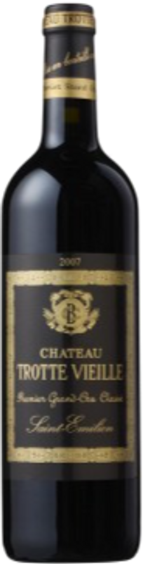Bottiglia di Château Trotte Vieille 1er Grand Cru Classé "B" St-Emilion AOC Château Trotte Vieille di Château Trotte Vieille