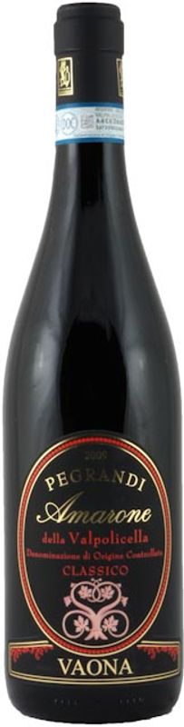 Flasche Amarone Classico Pegrandi DOCG Antonio Vaona von Antonio Vaona