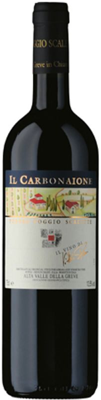 Bottle of Il Carbonaione Alta Valle della Greve IGT Podere Poggio Scalette from Podere Poggio Scalette