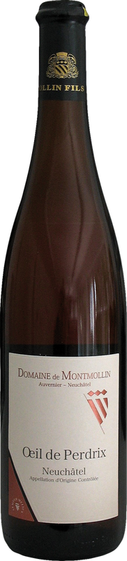 Bottle of Oeil-de-Perdrix Domaine de Montmollin from Domaine de Montmollin