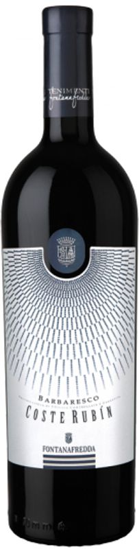 Bouteille de Barbaresco DOCG Coste Rubin Fontanafredda de Fontanafredda