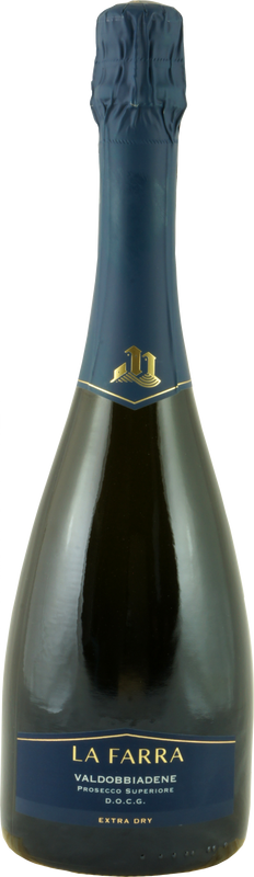 Bottiglia di Prosecco di Valdobbiadene Superiore Extra Dry DOCG La Farra di Nardi & Figli di La Farra di Nardi & Figli