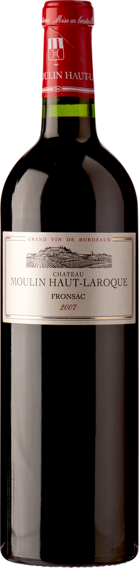 Bottiglia di Château Moulin Haut-Laroque Château Moulin Haut-Laroque di Château Moulin Haut-Laroque