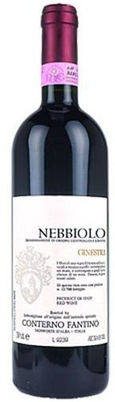 Flasche Nebbiolo Langhe DOC Ginestrino Conterno Fantino von Conterno Fantino