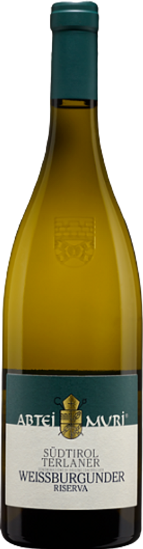 Flasche Abtei Muri Weissburgunder Riserva Südtirol Terlaner DOC Klosterkellerei Muri/Gries von Klosterkellerei Muri/Gries