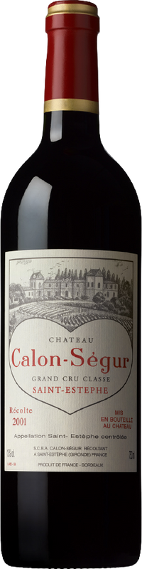 Bouteille de Chateau Calon Segur 3e Cru Classe St-Estephe AOC Château Calon-Ségur de Château Calon-Ségur