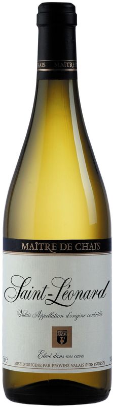 Flasche Saint-Leonard AOC Fendant Maitre de Chais Provins von Provins