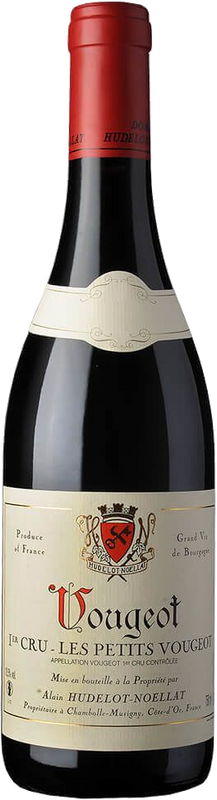Bottiglia di Vougeot Les Petits Vougeots Domaine Hudelot-Noellat di Domaine Hudelot-Noellat