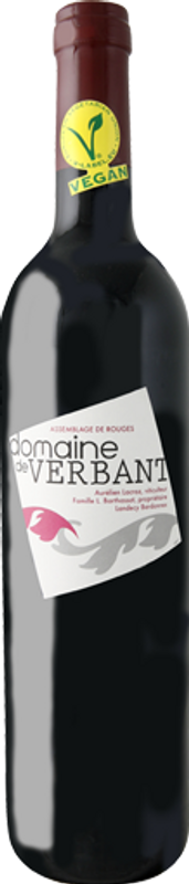 Bottle of Assemblage rouge Vegan Bardonnex Genève AOC Domaine de Verbant from Domaine de Verbant