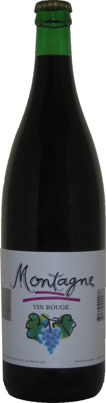 Flasche Montagne Vin Rouge Tischweine von Tischweine