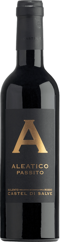 Flasche Aleatico Passito Salento Rosso IGT Castel di Salve von Castel di Salve