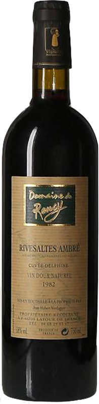 Flasche Rivesaltes Ambré Vin Doux Naturel Domaine de Rancy von Domaine de Rancy