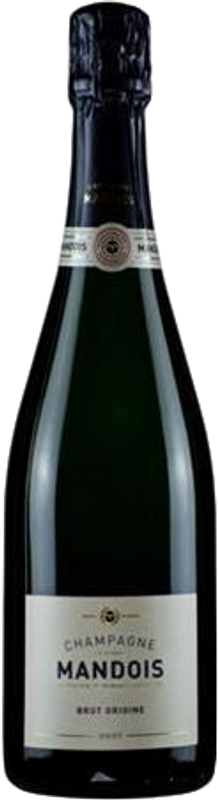 Bottiglia di Champagne Mandois Cuvee Brut Origine Mandois di Mandois