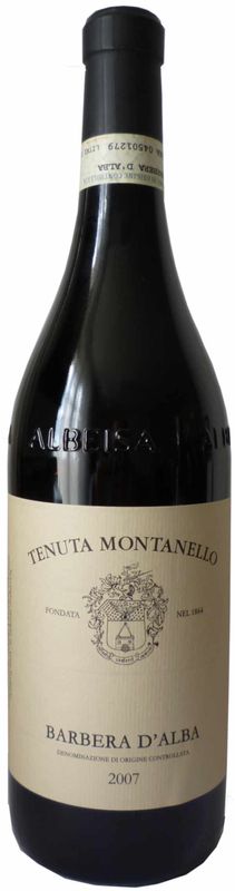 Bouteille de Barbera d'Alba DOC Crocetta Montanello de Montanello