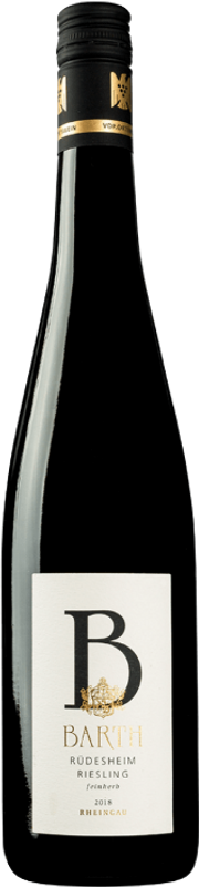 Bottle of Riesling Rüdesheimer Barth from Barth