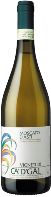 Bottle of Moscato d' Asti DOCG Vigneti di Ca'd'Gal Ca' D'Gal from Ca' D'Gal