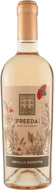 Flasche Freeda Rosé Trevenezie IGT Cecilia Beretta von Cecilia Beretta