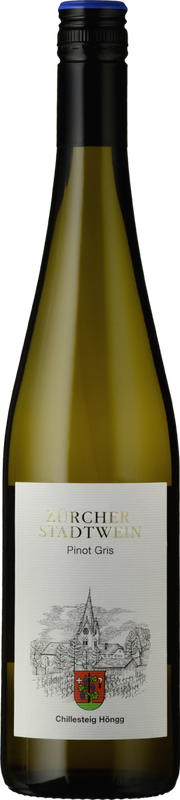 Flasche Pinot Gris Chillesteig Höngg AOC Zürcher Stadtwein, Rebgut der Stadt Zürich von Zürcher Stadtwein, Rebgut der Stadt Zürich