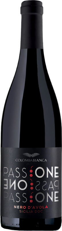 Flasche Passione Nero d'Avola Sicilia DOC Colomba Bianca von Colomba Bianca
