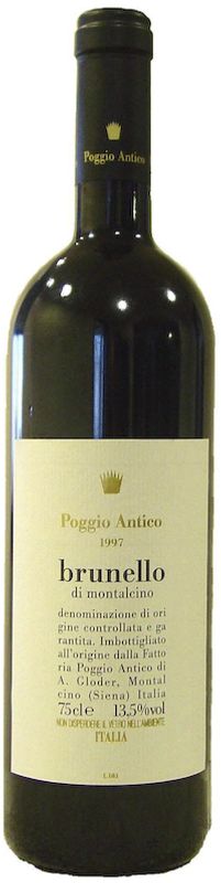 Bouteille de Brunello di Montalcino DOCG Poggio Antico de Poggio Antico
