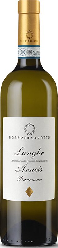 Flasche Arneis delle Langhe DOC Runcneuv Roberto Sarotto von Roberto Sarotto