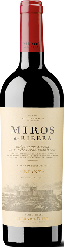 Bouteille de Ribera del Duero DO Vino Dominio de Miros Penafiel de Penafiel
