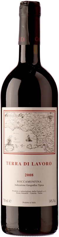 Flasche Terra di Lavoro Roccamonfina Fattoria Galardi von Fattoria Galardi