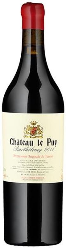 Bottiglia di Barthélemy AOC Château le Puy di Château le Puy