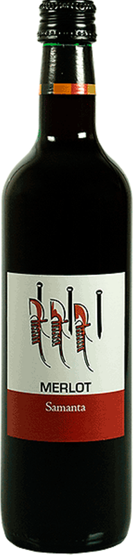 Flasche Merlot Amabile Samanta von Samanta