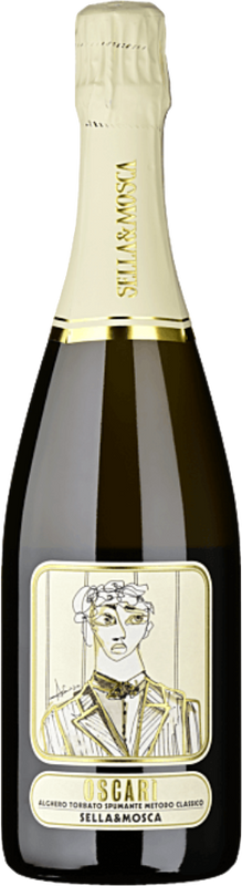Flasche Oscarì Alghero Torbato Spumante brut DOC Sella & Mosca von Sella & Mosca