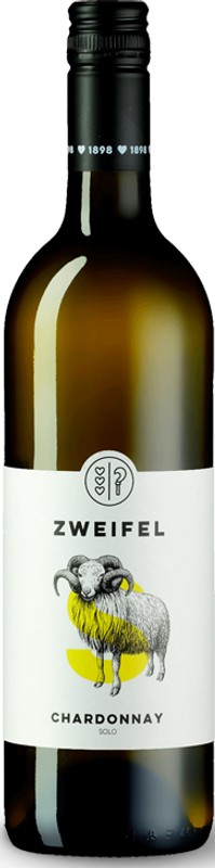 Flasche Chardonnay Solo VdP Suisse Zweifel Weine von Zweifel Weine