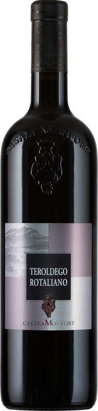 Flasche Casata Monfort Teroldego Rotaliano DOC Cantine Monfort von Cantine Monfort