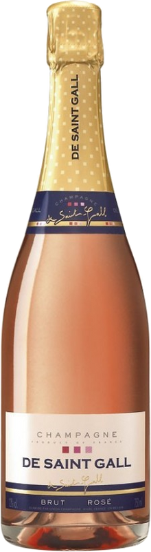 Flasche Champagne De Saint-Gall Rosé Brut 1er Cru Union Champagne von Union Champagne