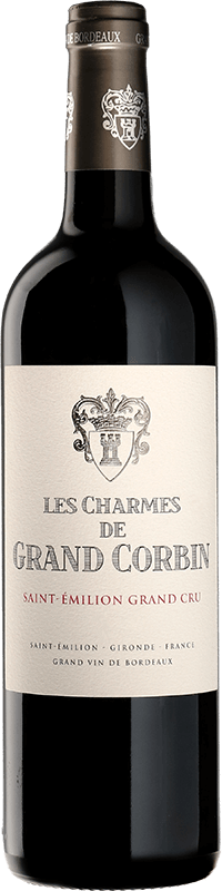 Bouteille de Les Charmes De Grand Corbin 2ème vin Saint Emilion Grand Cru AOC Château Grand Corbin de Château Grand Corbin